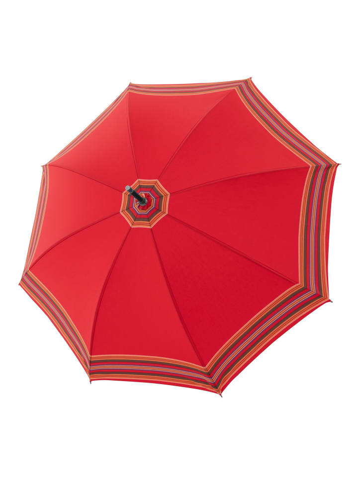 doppler Manufaktur Zürs Rustika Stockschirm 91 cm in streifen günstig kaufen onesize