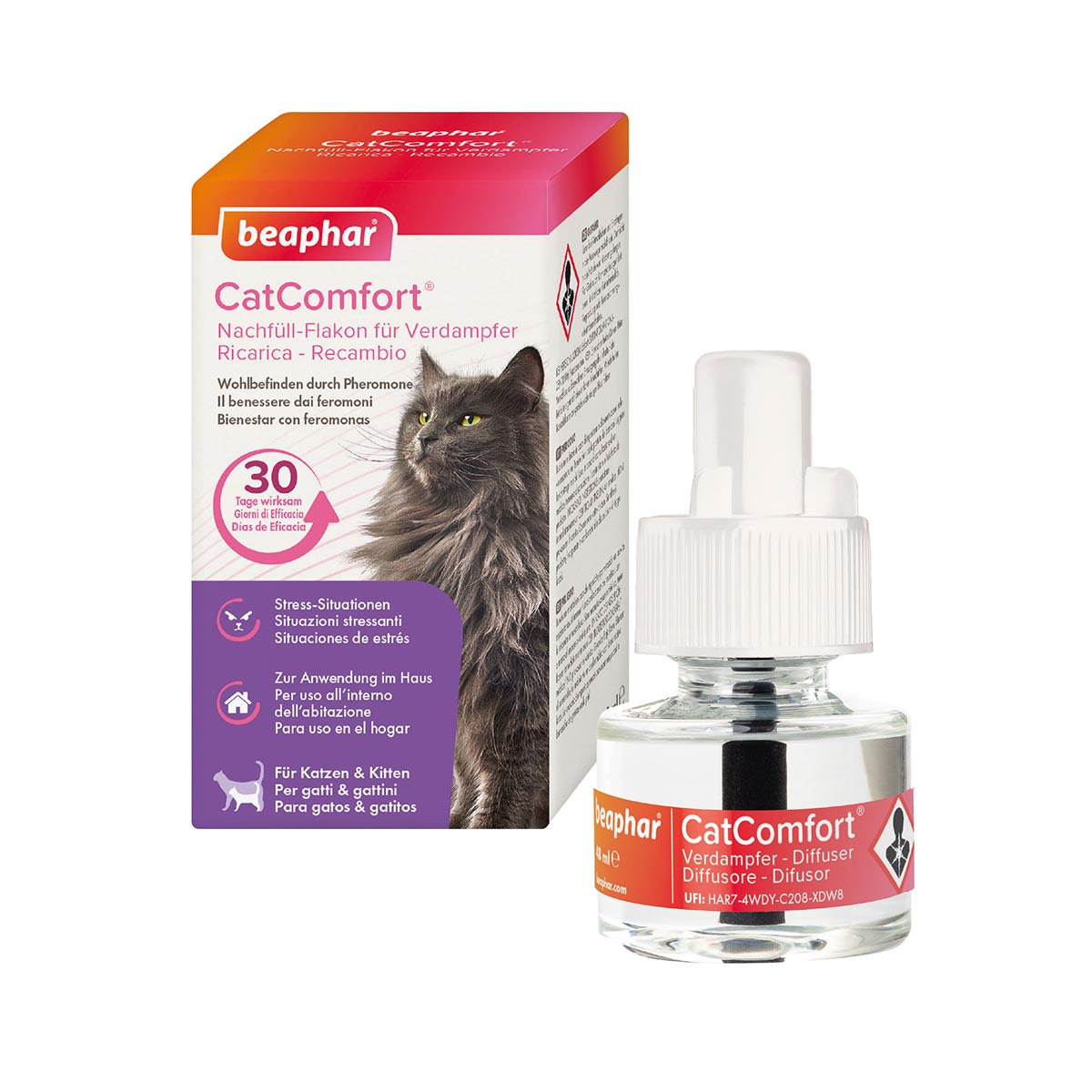 beaphar CatComfort Excellence Nachfüll-Flakon 48ml