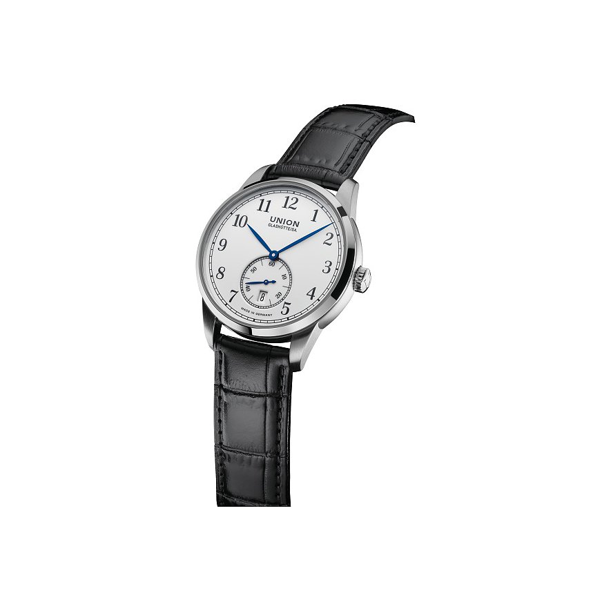 Union Glashütte Herrenuhr 1893 Kleine Sekunde