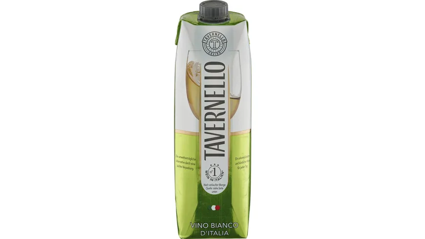 Tavernello Weißwein Vino D' Italia Bianco 1 l