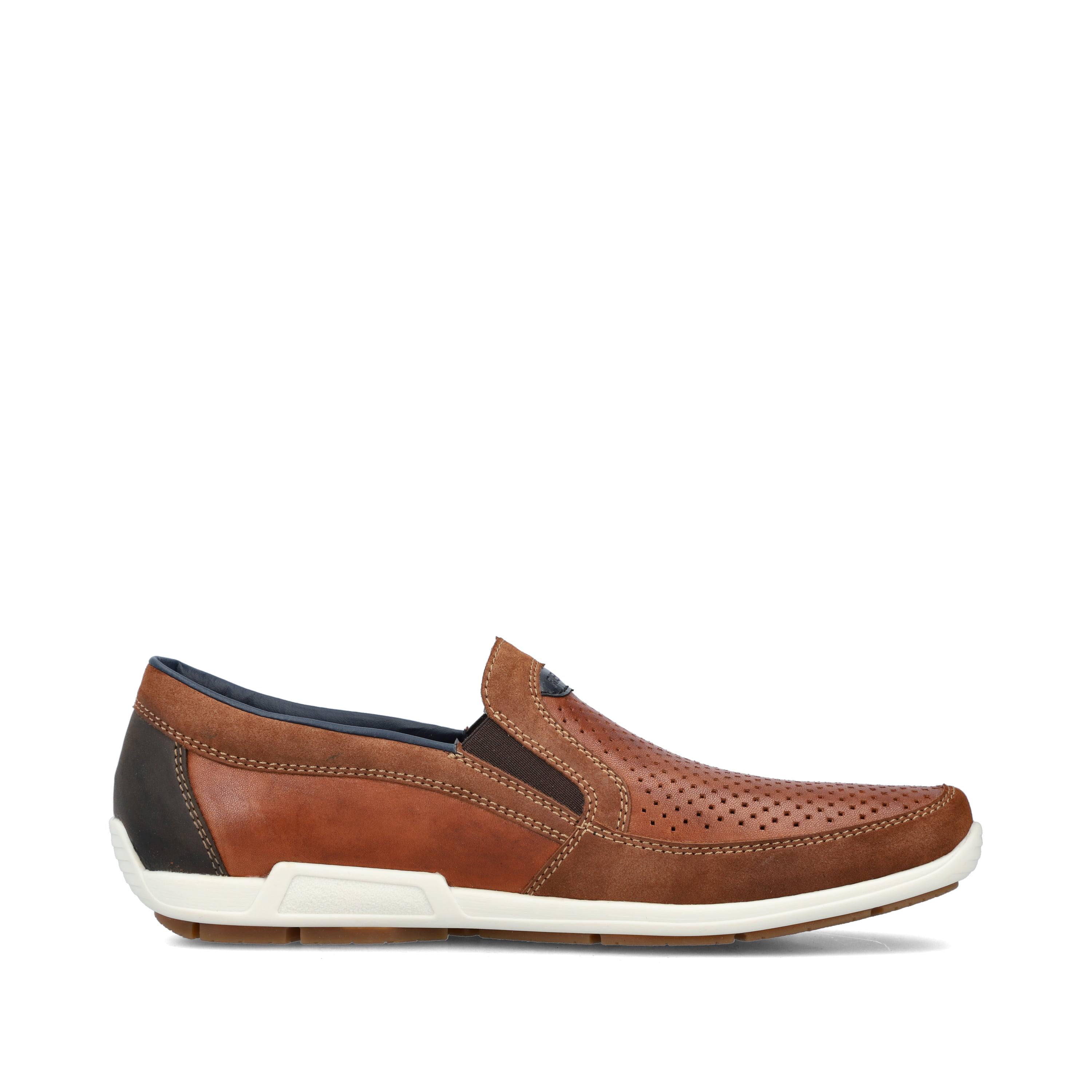 Rieker Herren Slipper karamellbraun