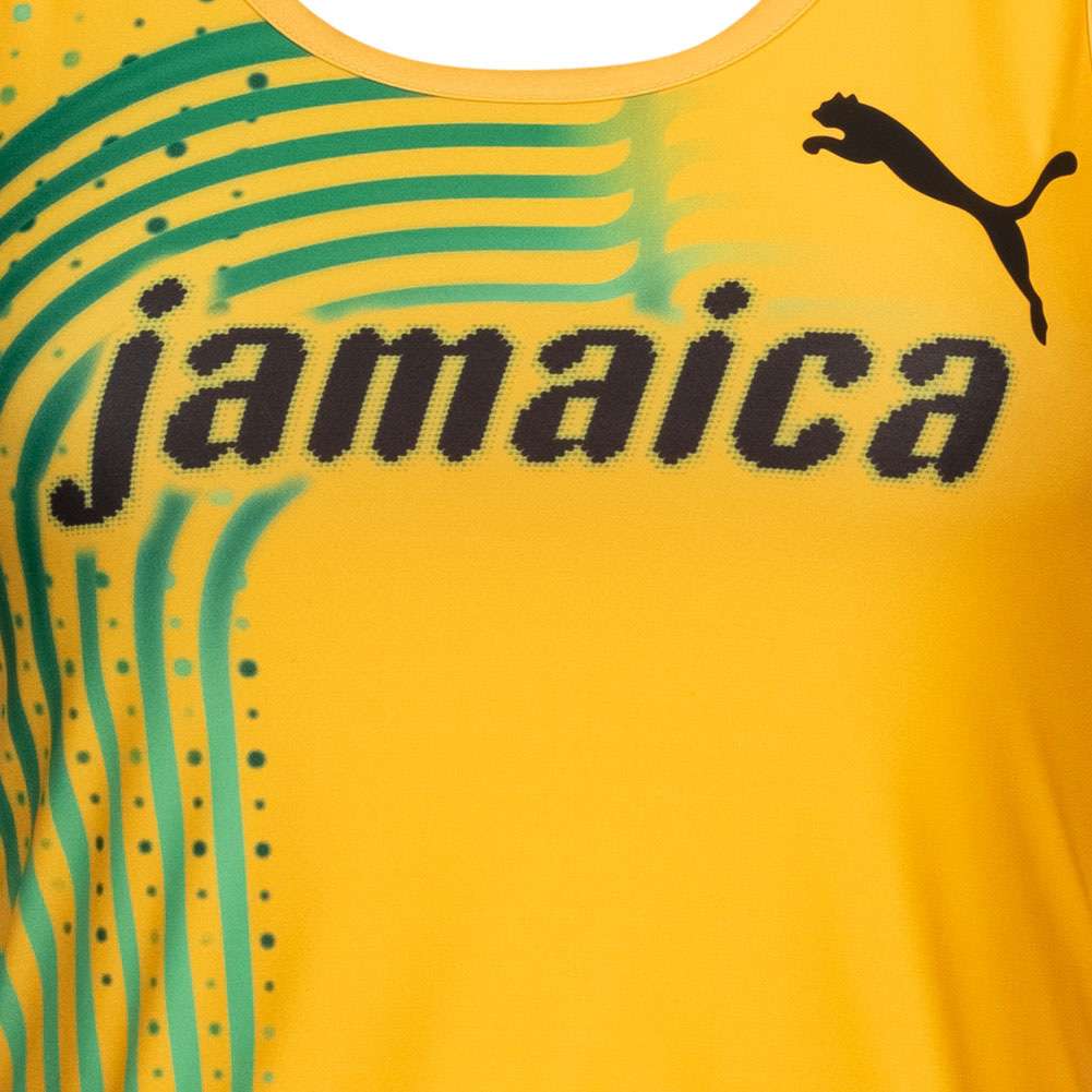Jamaica PUMA Damen Leichtathletik Crop Top 505349-02