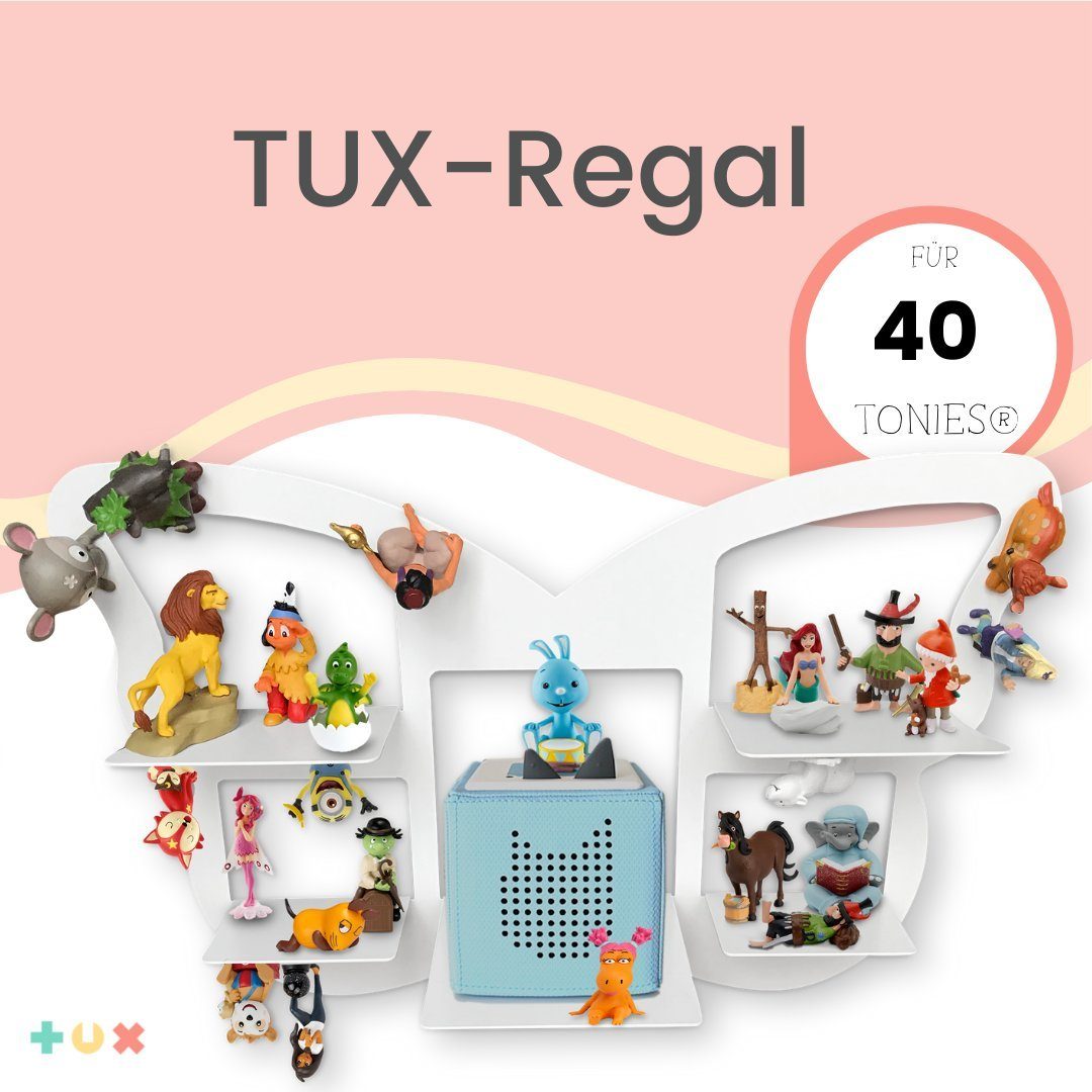 TUX Wandregal Regal passend für Toniebox 