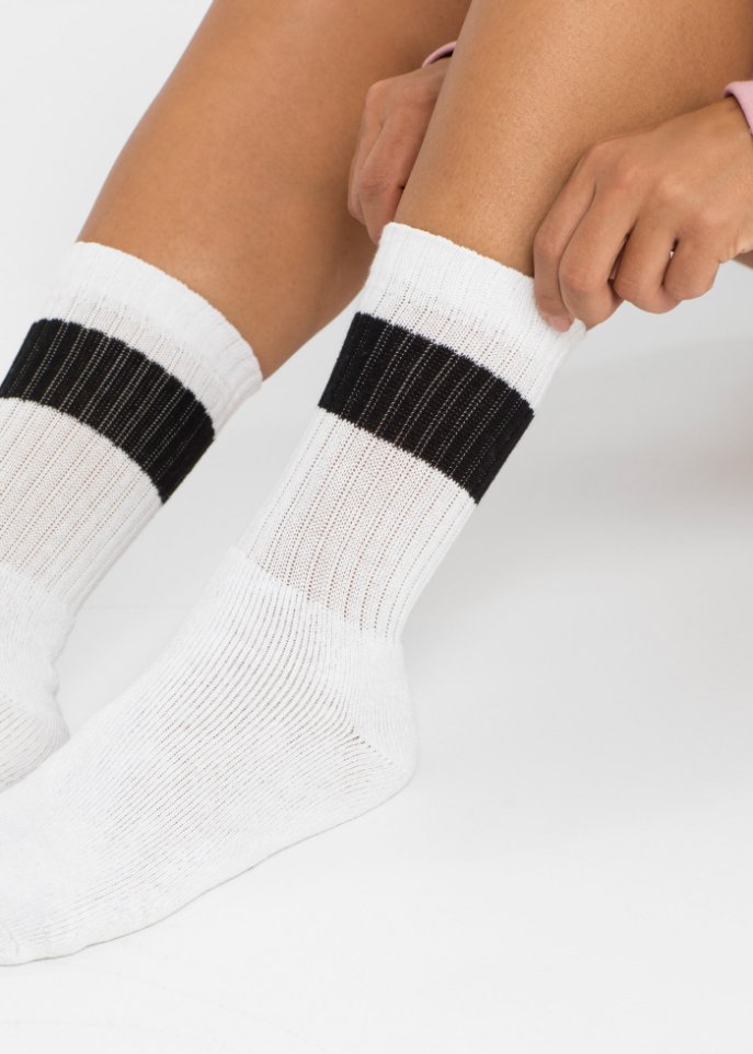 Thermo Tennissocken mit Innenfrottee (5er Pack) mit Bio-Baumwolle