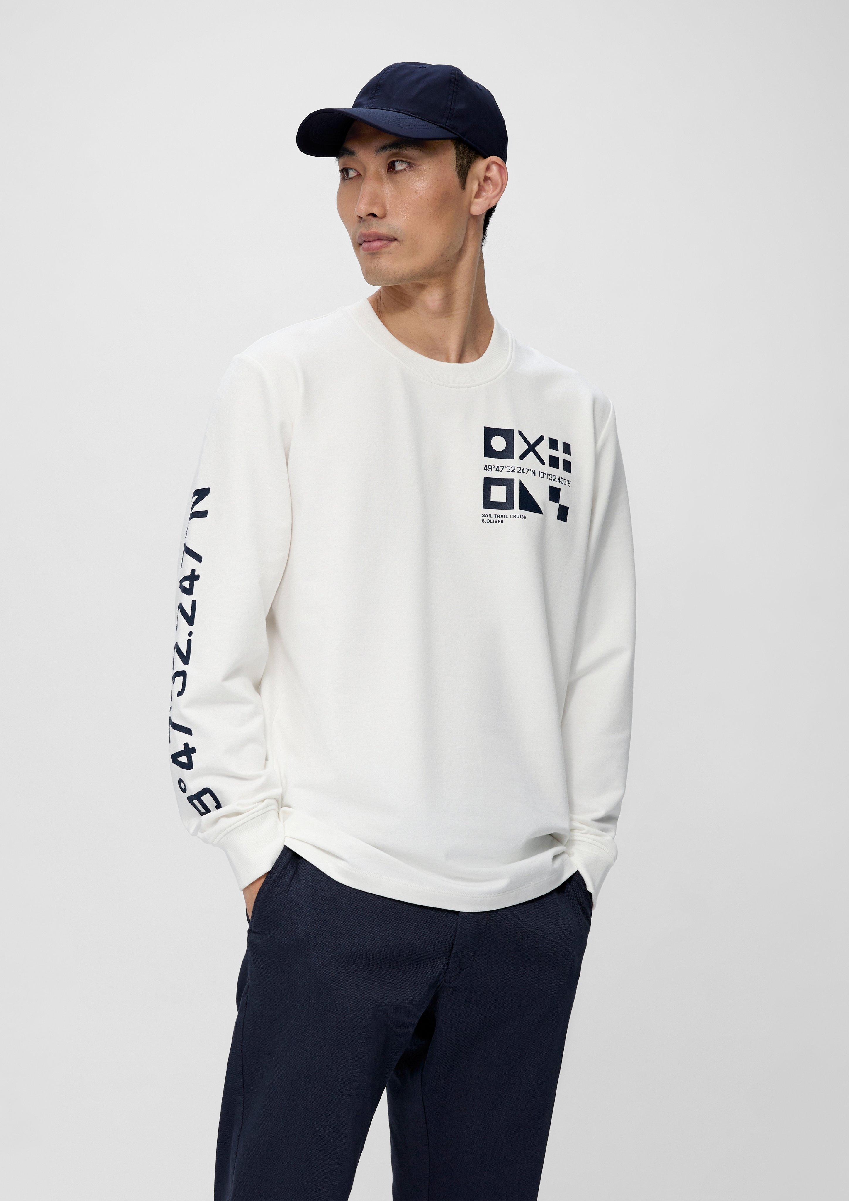 Sweatshirt aus Baumwollstretch  2135703-01D1