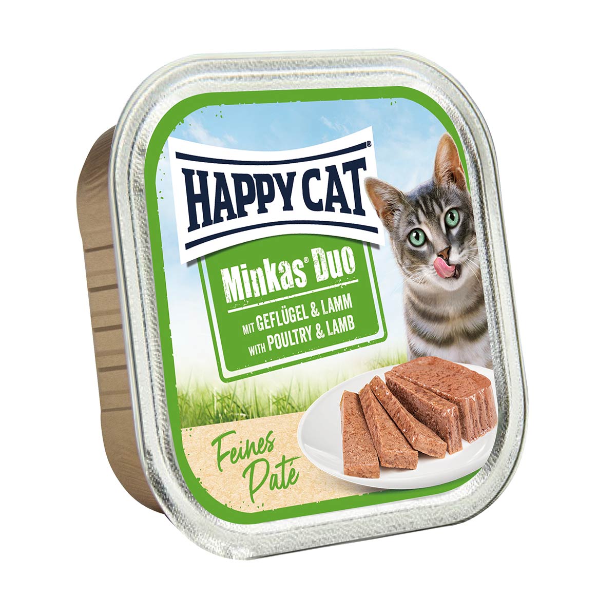 Happy Cat Minkas Duo Geflügel & Lamm Paté kaufen bei ZooRoyal