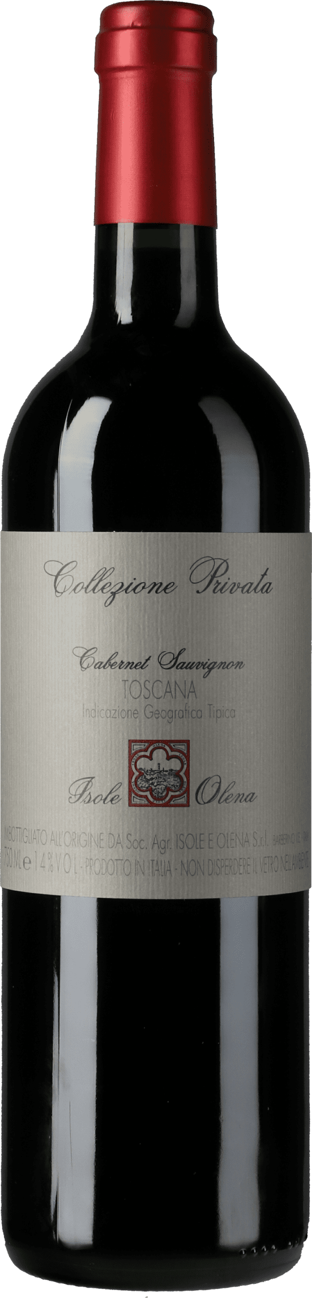 Isole e Olena: Cabernet Sauvignon Collezione Privata 2019