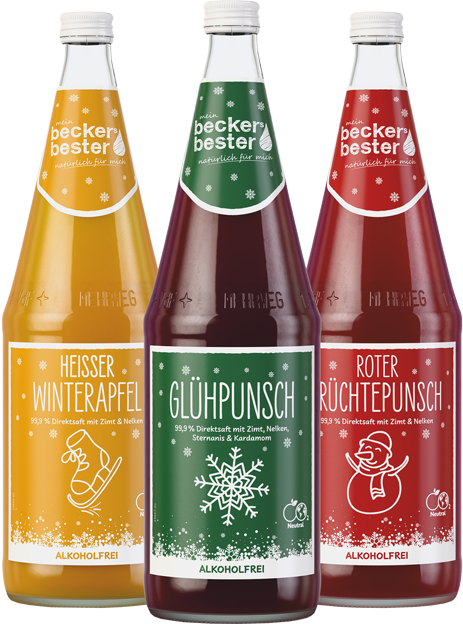beckers bester Saft Mixkiste Winterpunsch