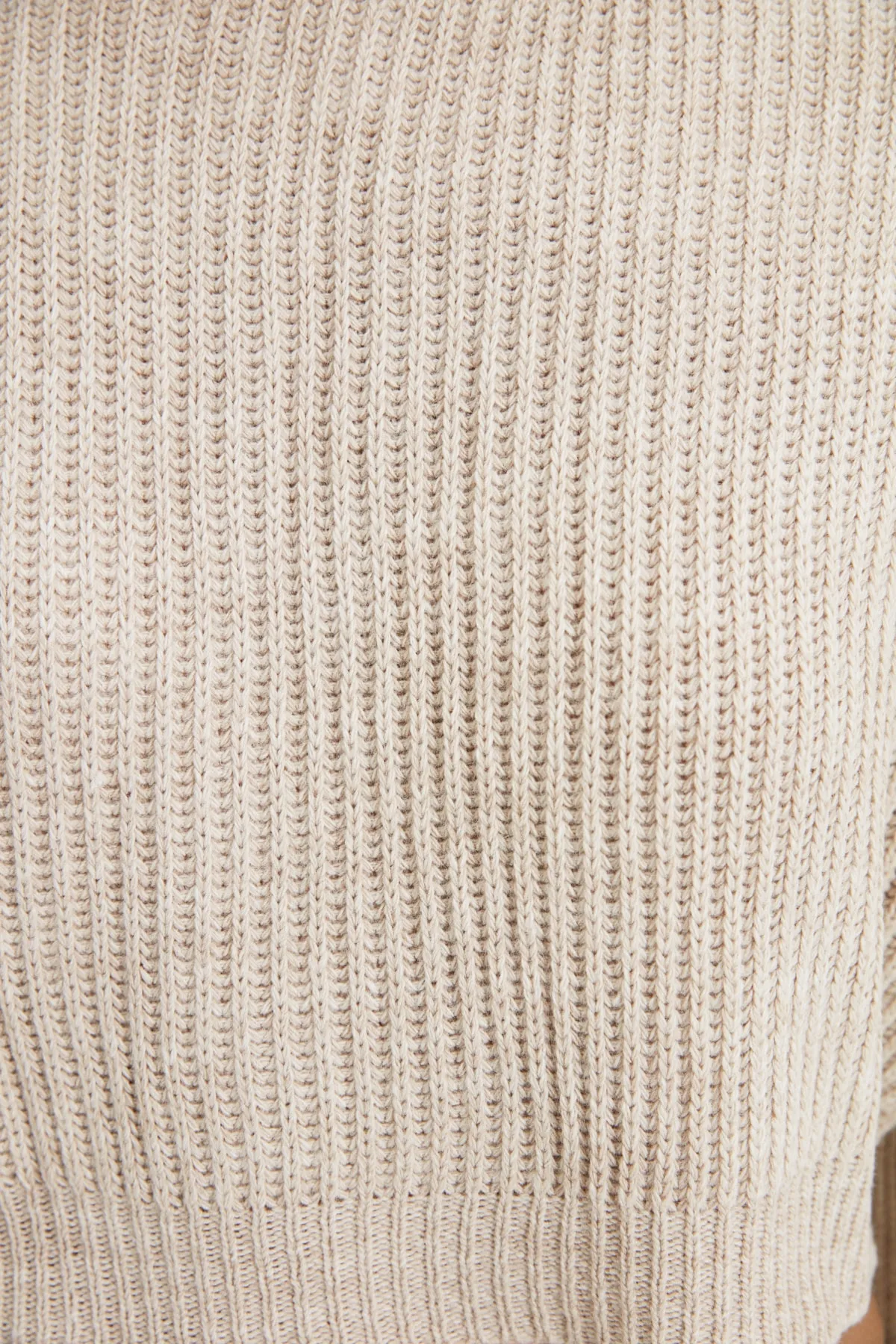 Trendyol Collection  Stone Crop Strickpullover mit spanischen Ärmeln TWOAW20KZ0743