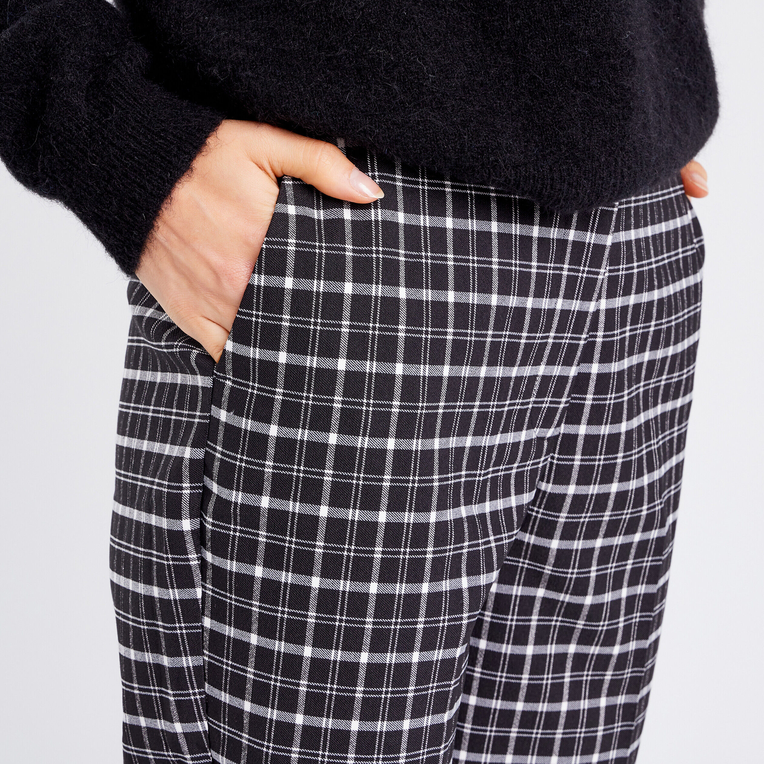 Pantalon city slim stretch noir femme | Cache Cache
