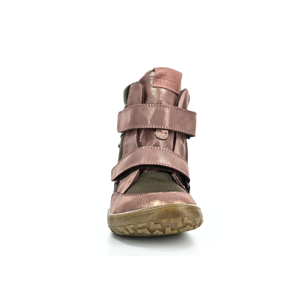 Froddo G3160233-9 Pink/Gold Winterbarfußschuhe