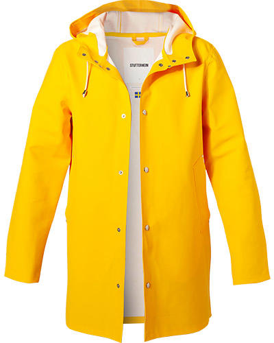 STUTTERHEIM, Regenmantel, PVC wasserdicht, gelb