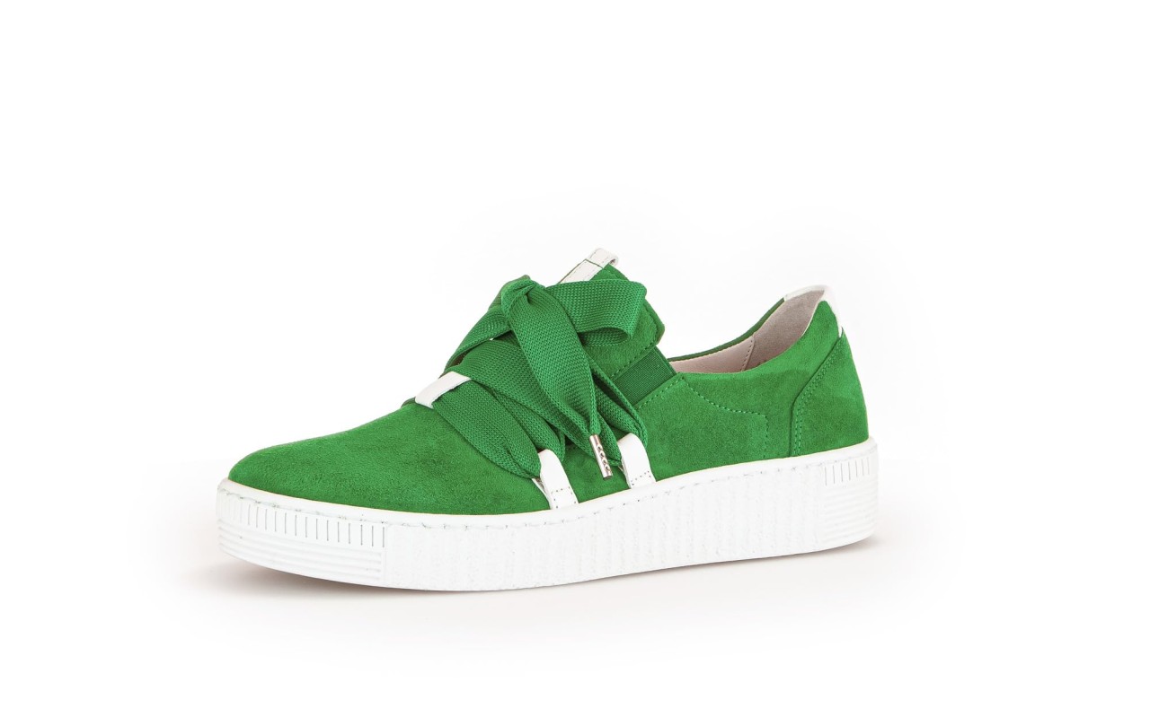 GABOR Freizeit Schnürer grün Gabor Fashion Sneaker low 43.333.11 grün