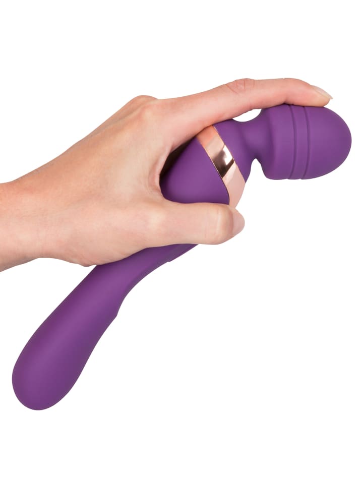 Javida Massagestab Double Massager in lila günstig kaufen 21,5 cm