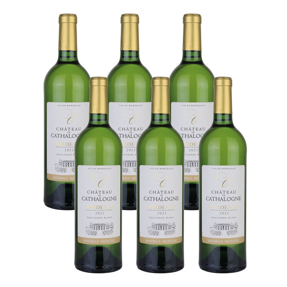 Château de Cathalogne Sauvignon Blanc, 6 Flaschen à 0,75 l