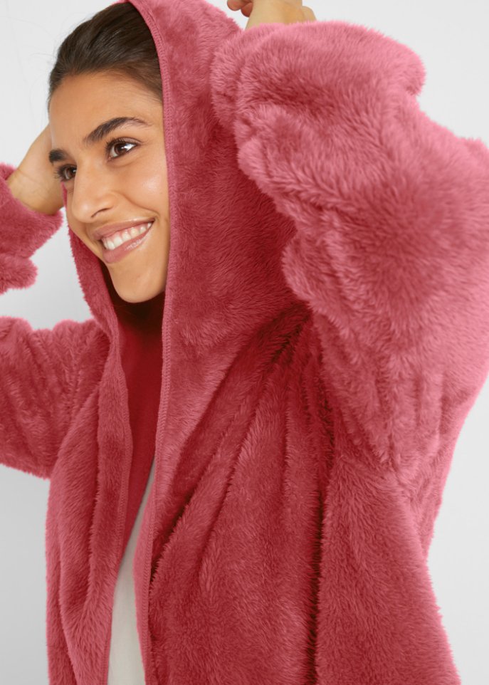 Kuschel-Fleece Jacke