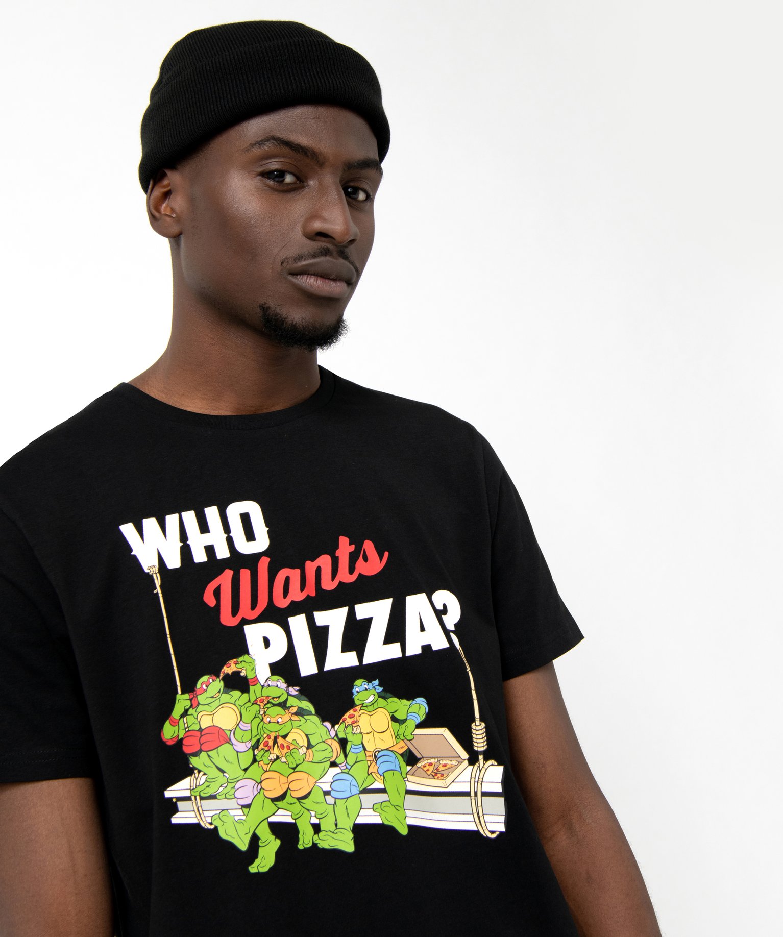 Tee-shirt à manches courtes à motif homme - Tortues Ninja noir | GEMO
