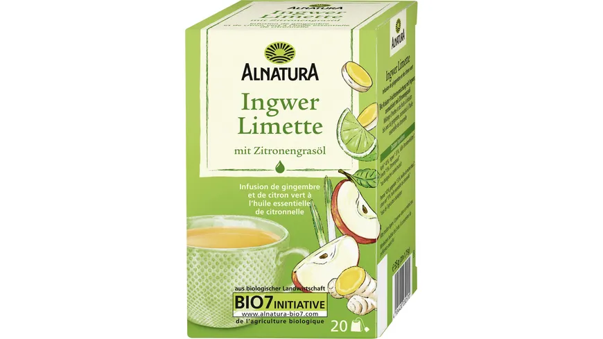 Alnatura Bio Ingwer Limette Tee 35 g