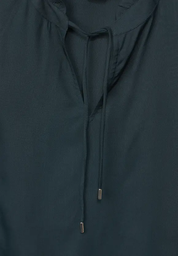Street One Ärmellose Bluse mit Rüschen