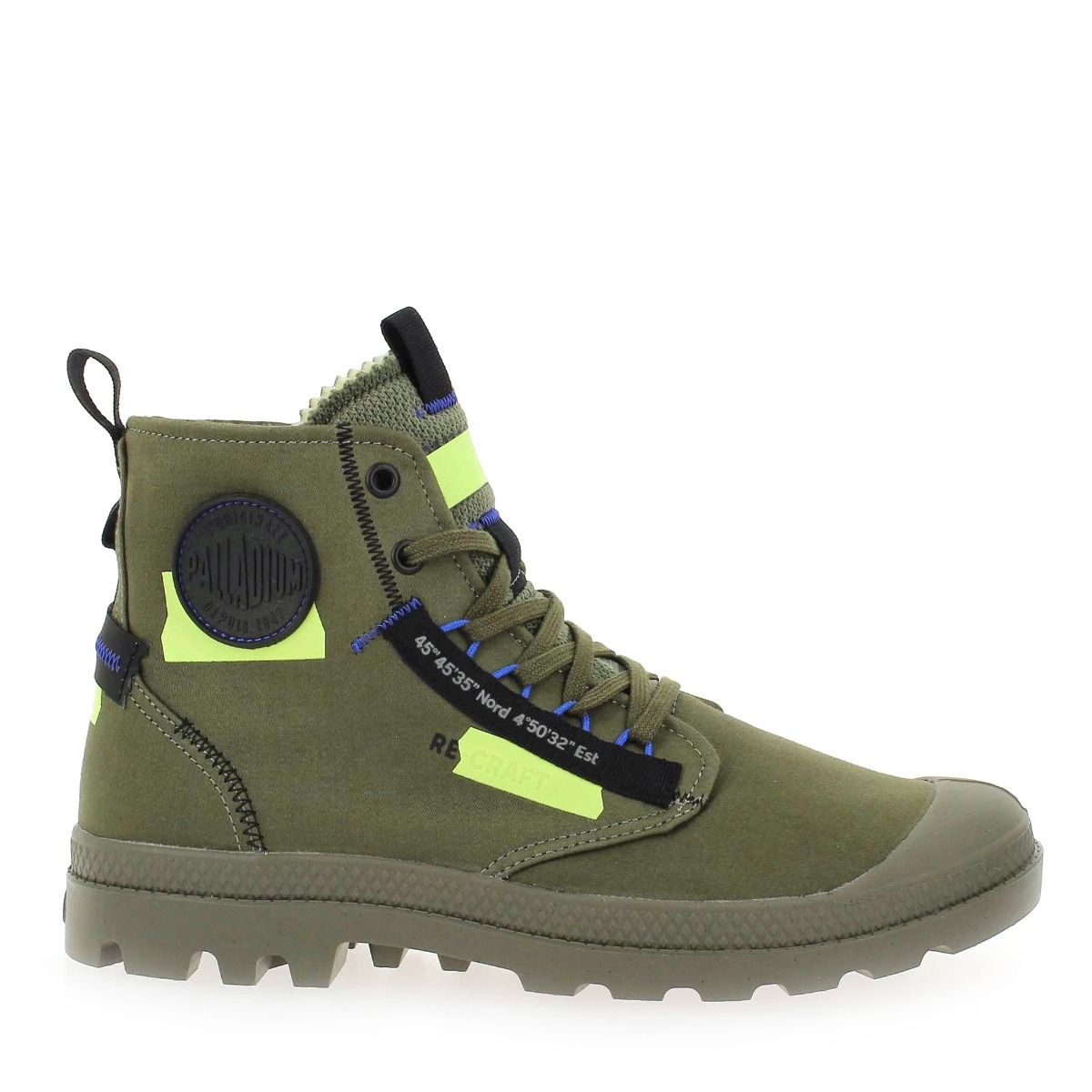 Palladium  PAMPA HI RE-CRAFT - Kaki