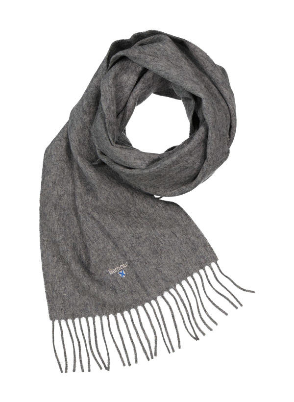 Barbour, Schal, Lammwolle, grey