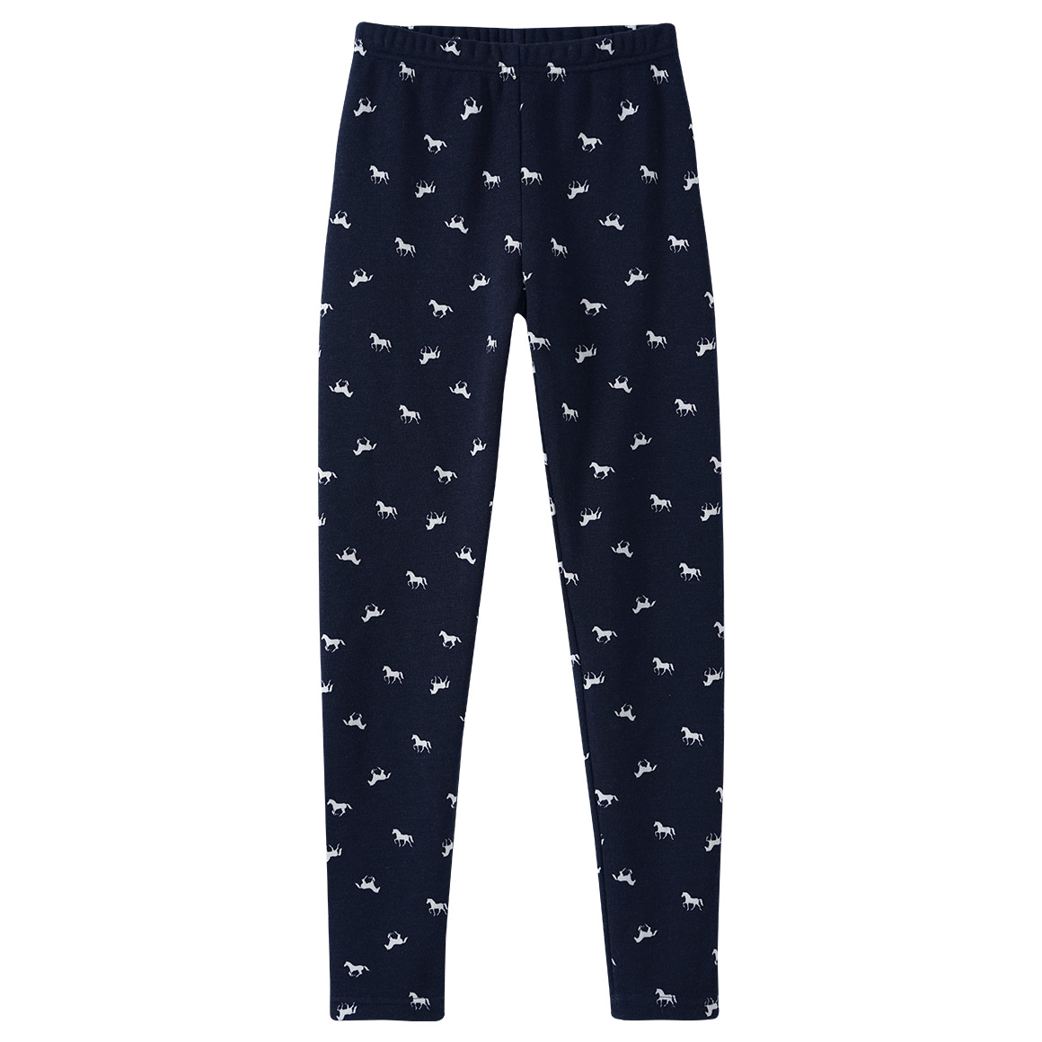 Mädchen Thermo-Leggings mit Pferde-Allover