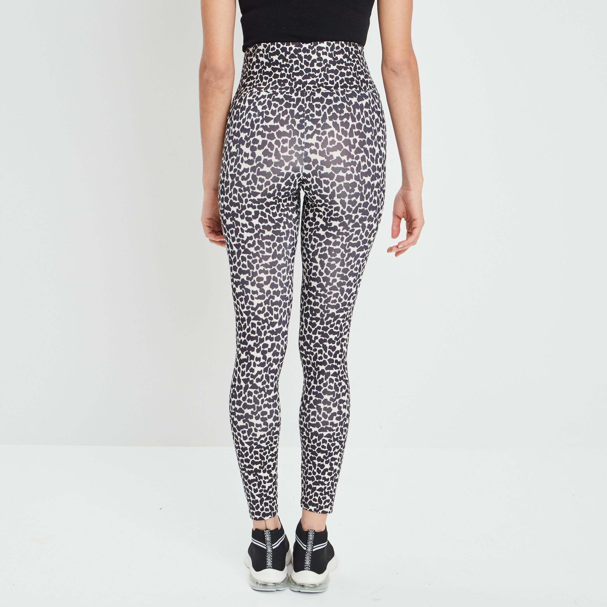Legging taille extra haute ecru femme | La Halle