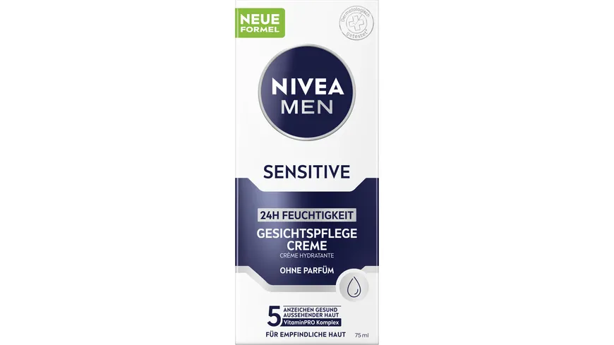 NIVEA MEN Protect and Care Gesichtspflege Creme 75 ml