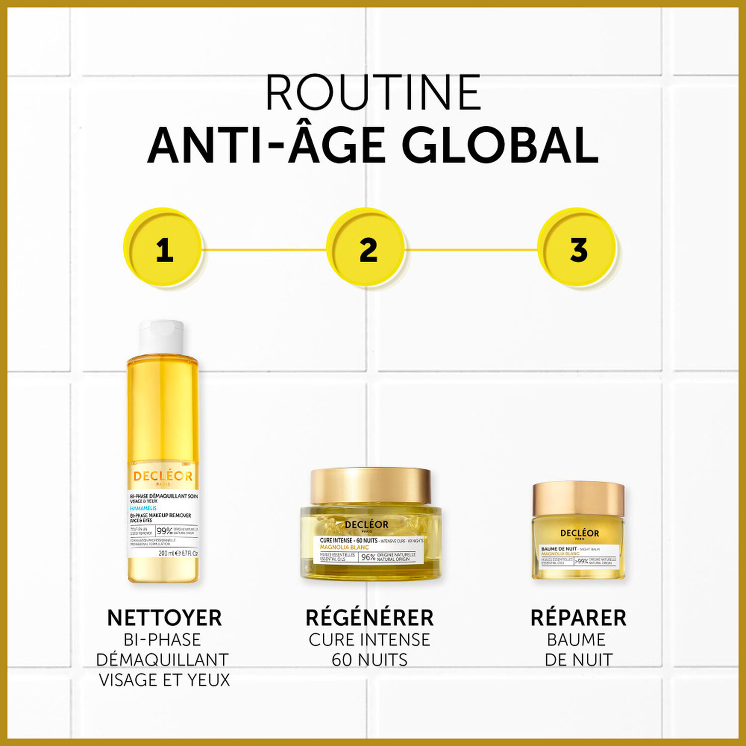 Decléor Magnolia Blanc Cure Intense 60 Nuits