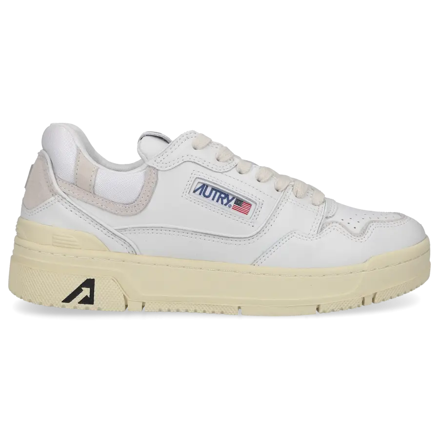Autry - Sneaker low CLC Kalbsleder - weiß