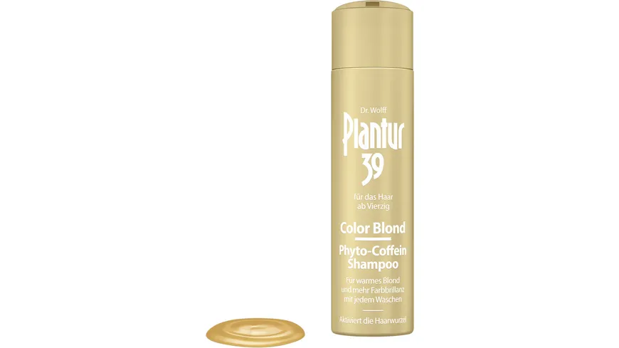 Plantur 39 Color Blond Phyto-Coffein Shampoo 250ml 250 ml