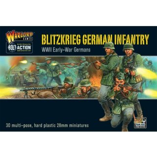 Blitzkrieg German Infantry plastic boxed set (30)