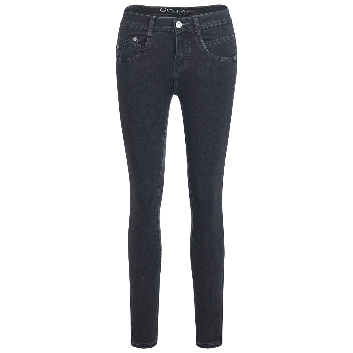 Damen Jeggings mit Used-Waschung