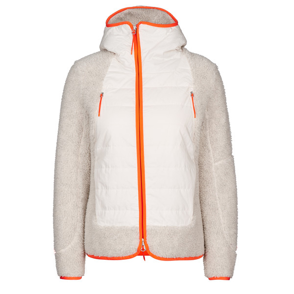 REALFLEECE SHERPA LS ZIP HOOD Damen - Fleecejacke