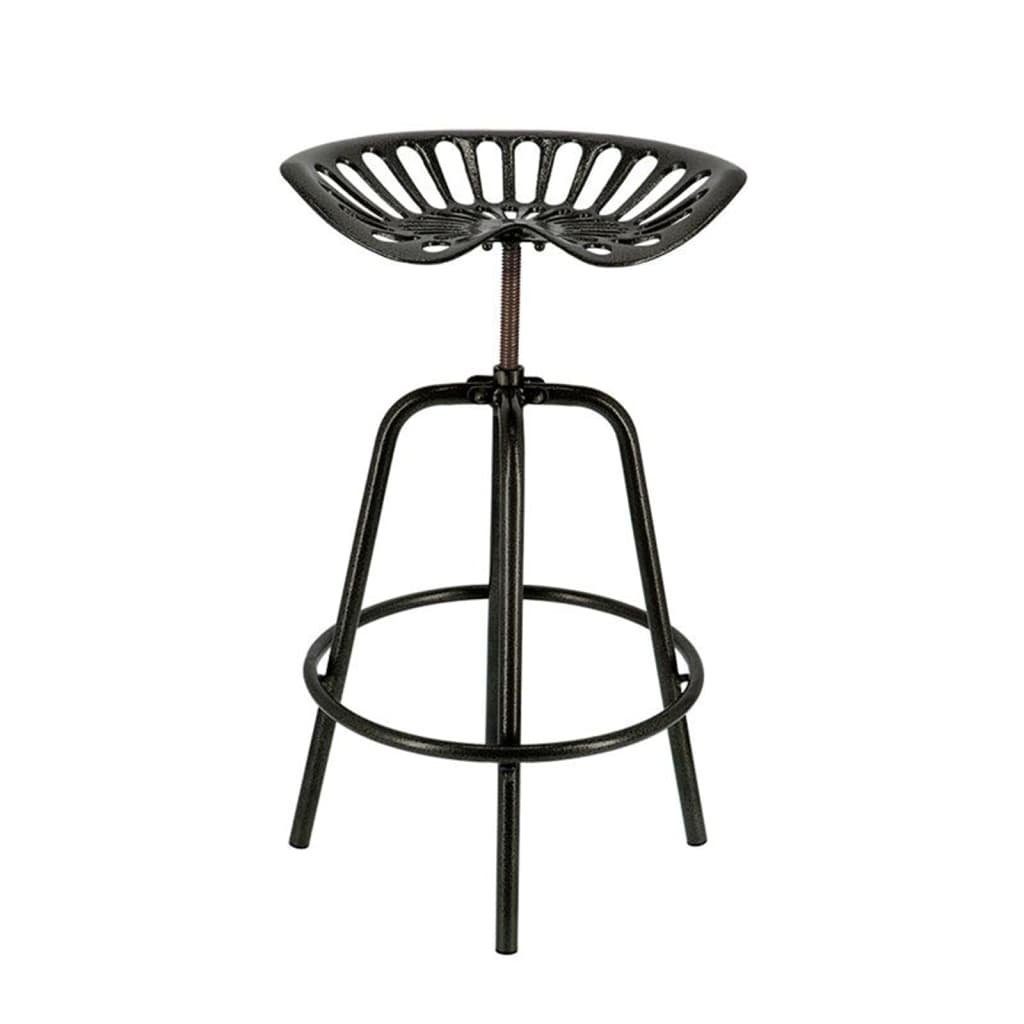 Esschert Design BV Barhocker Traktor-Barstuhl Schwarz (1 St)