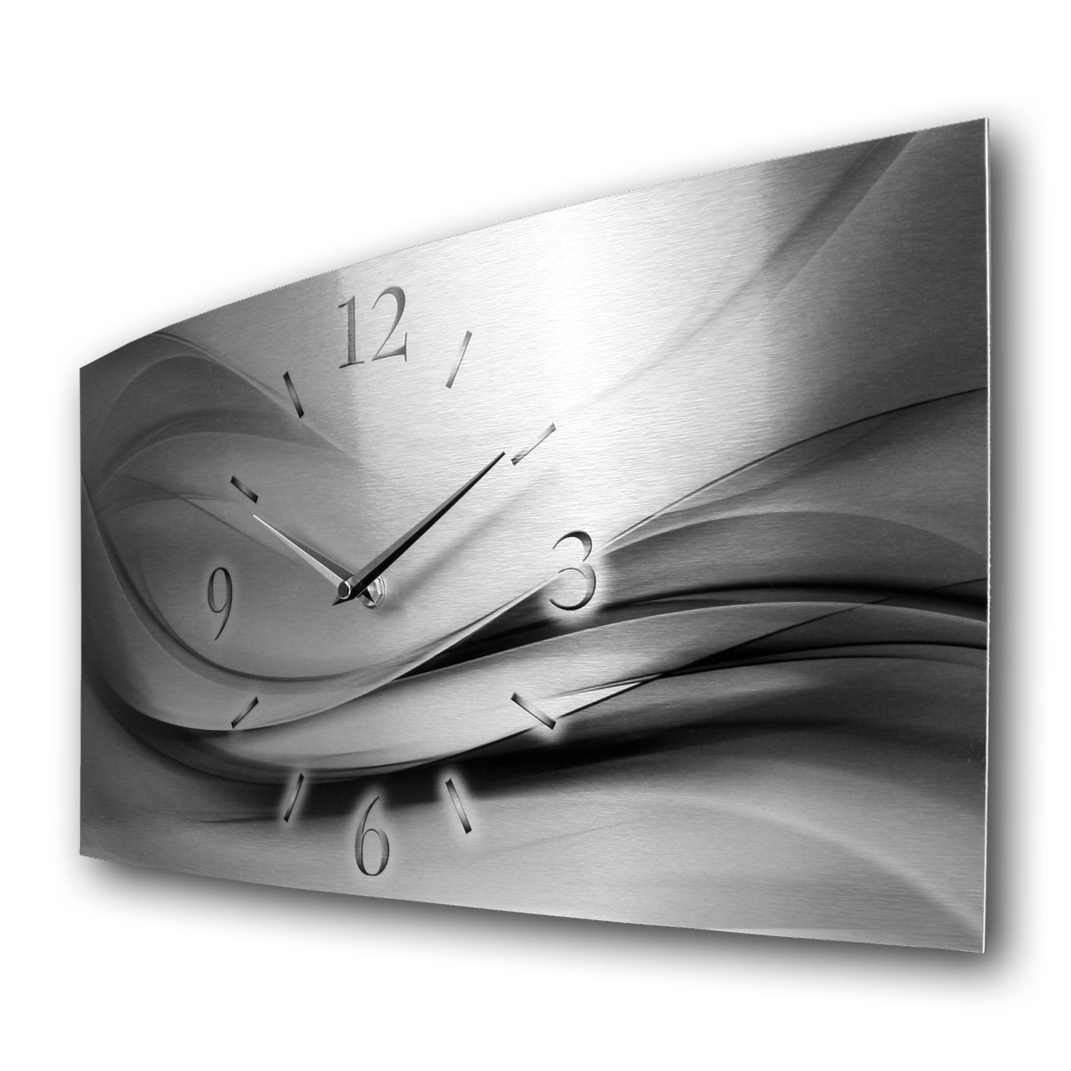 Kreative Feder Funkwanduhr 3D Design-Wanduhr 