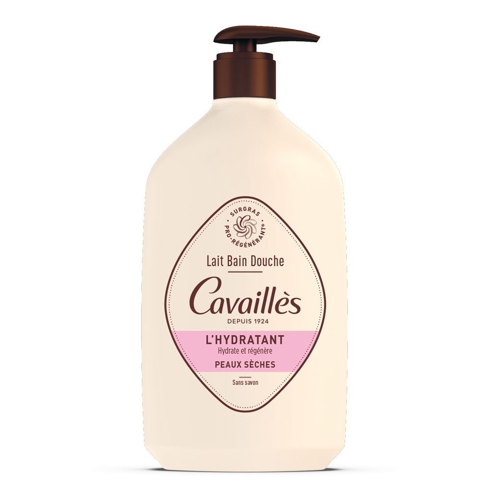 Cavaillès LAIT BAIN DOUCHE HYDRATANT 1L GEL DOUCHE