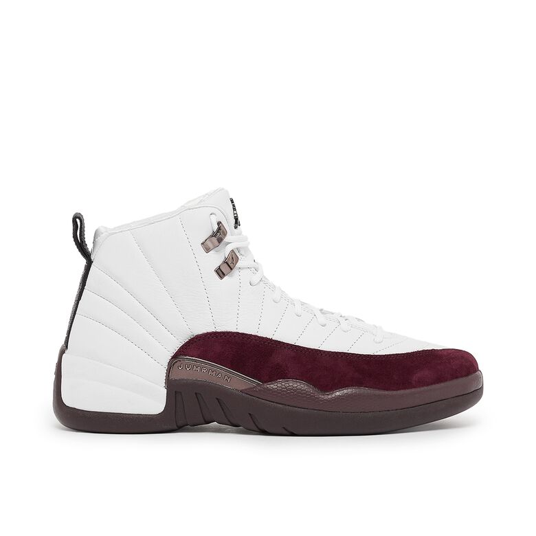 JORDAN x A Ma Maniére Wmns Air Jordan 12 Retro SP white/black-burgundy crush