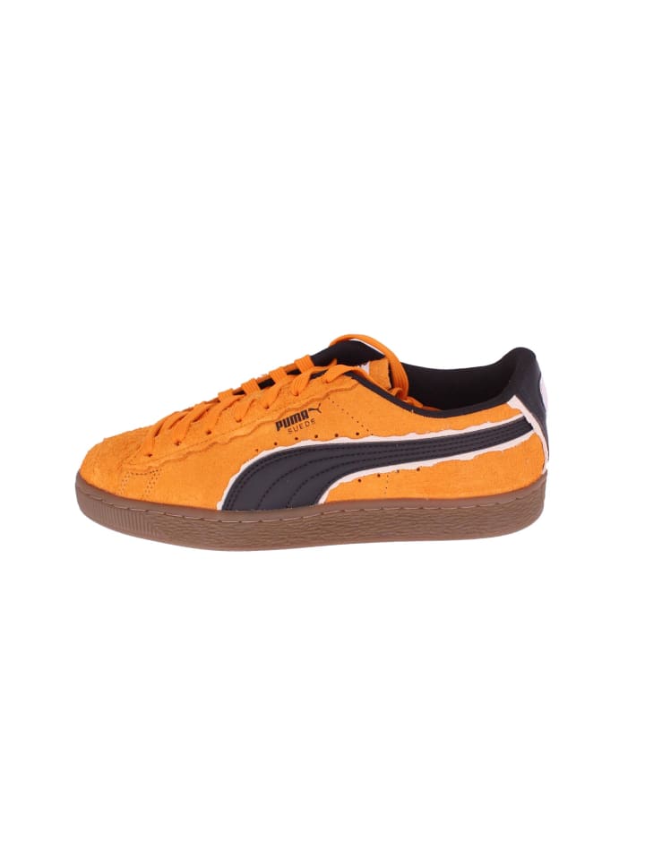 Puma Schuhe Suede The Smurfs Die Schlümpfe in Orange günstig kaufen