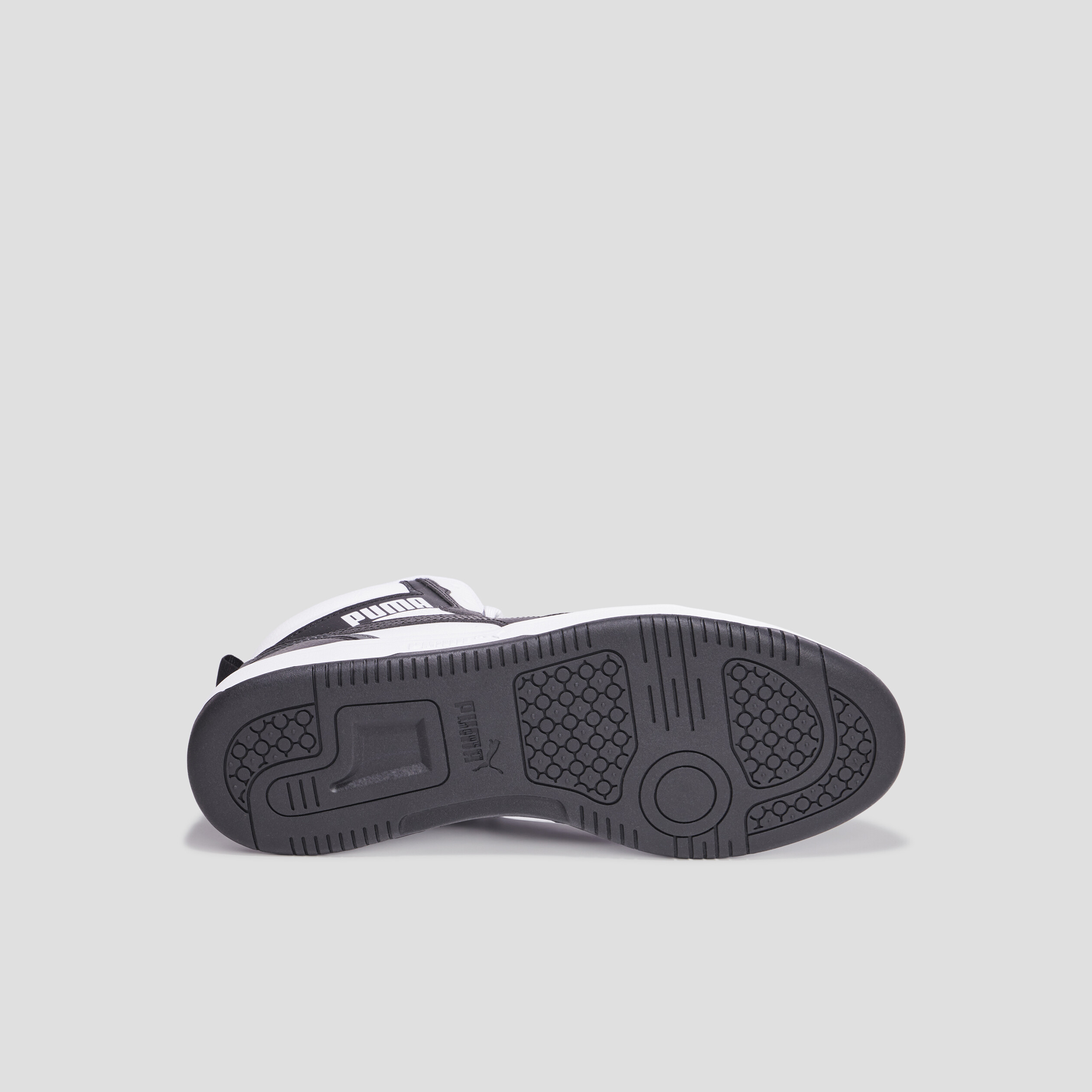 Baskets montantes à lacets Puma Rebound noir homme | La Halle