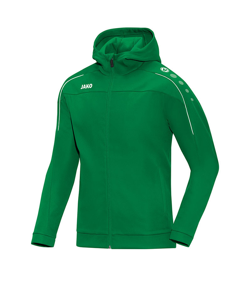 Jako Classico Kapuzenjacke Kids Grün F06