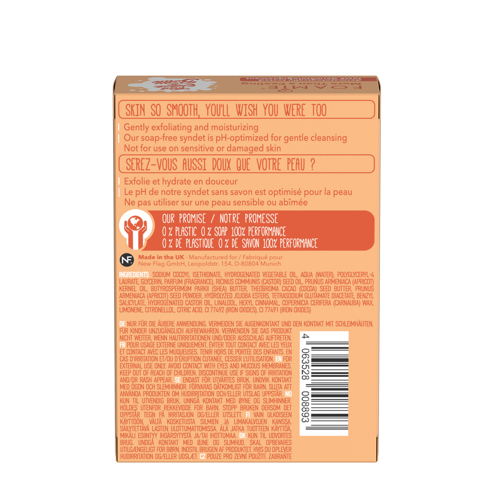 Foamie Soin exfoliant solide -  More Than A Peeling Soin lavant & exfoliant solide