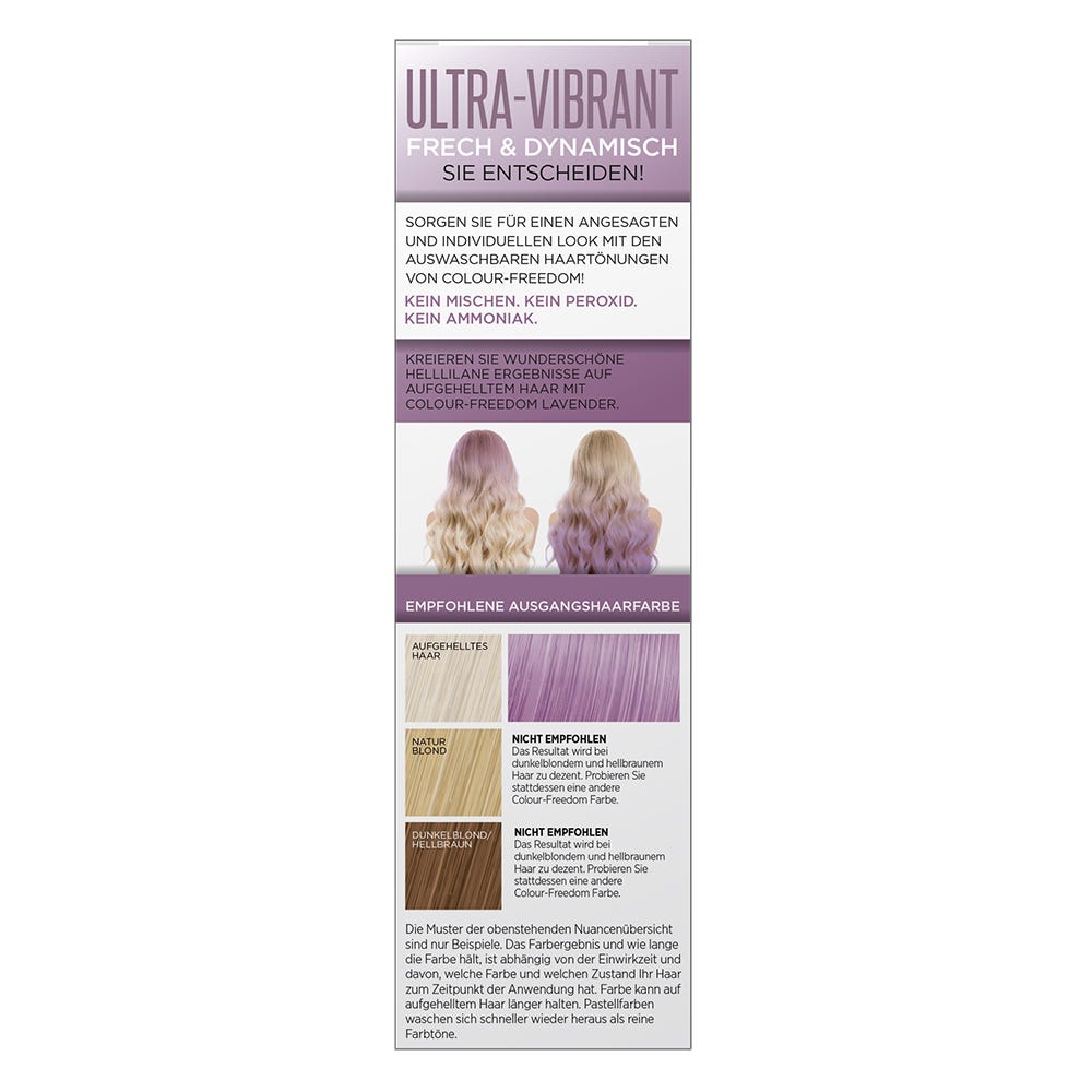 Colour Freedom Ultra Vibrant Lavender 150 ml