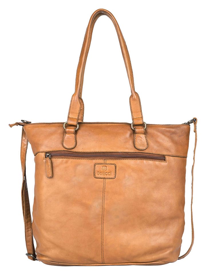 Bellicci Leder-Schultertasche 