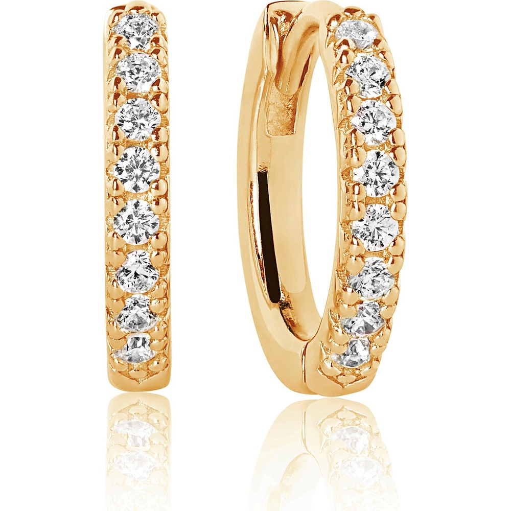 Sif Jakobs Jewellery Créoles 925 Argent Boucles d'oreilles