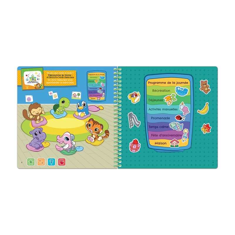 Livre MagiBook Je découvre l'école maternelle Vtech
