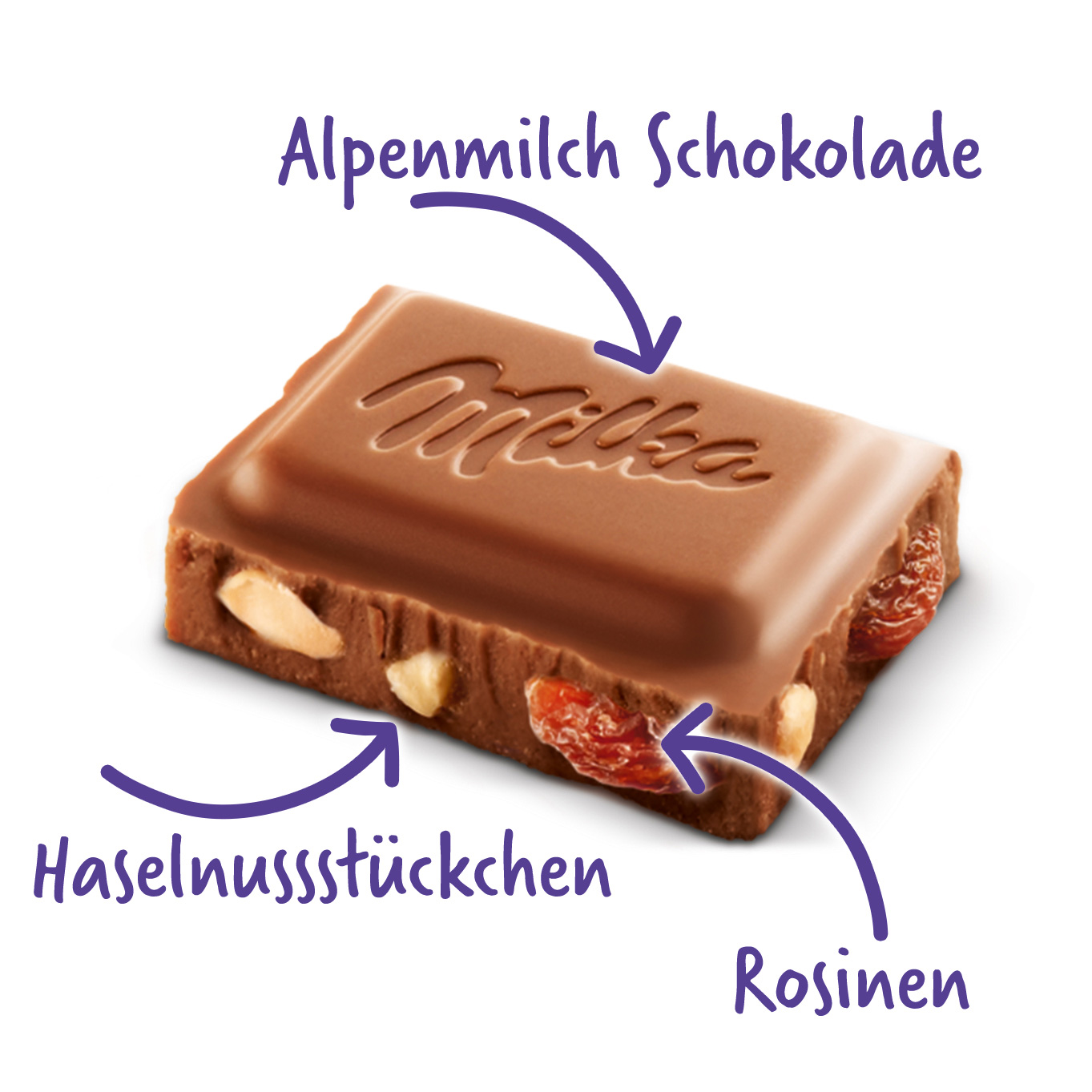 Milka Trauben-Nuss 100g