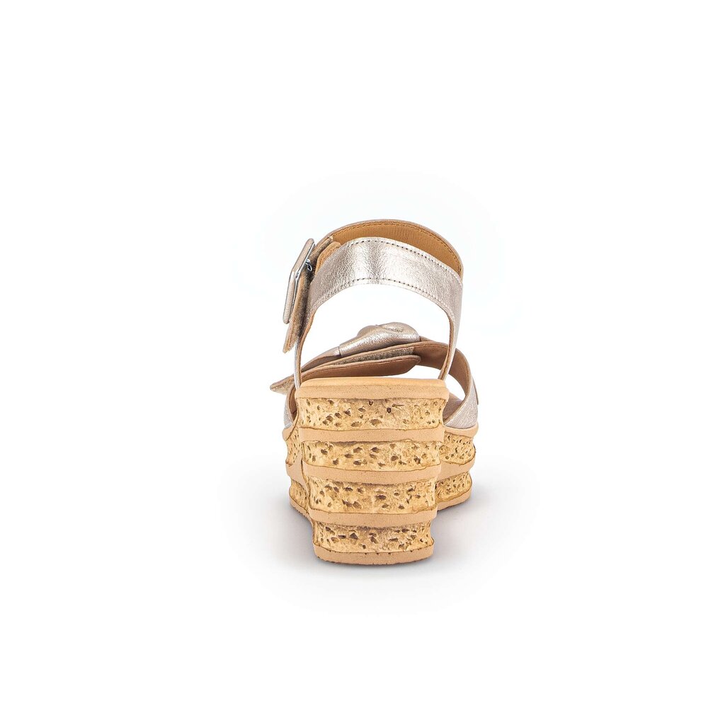 Gabor fashion Keilsandalette gold