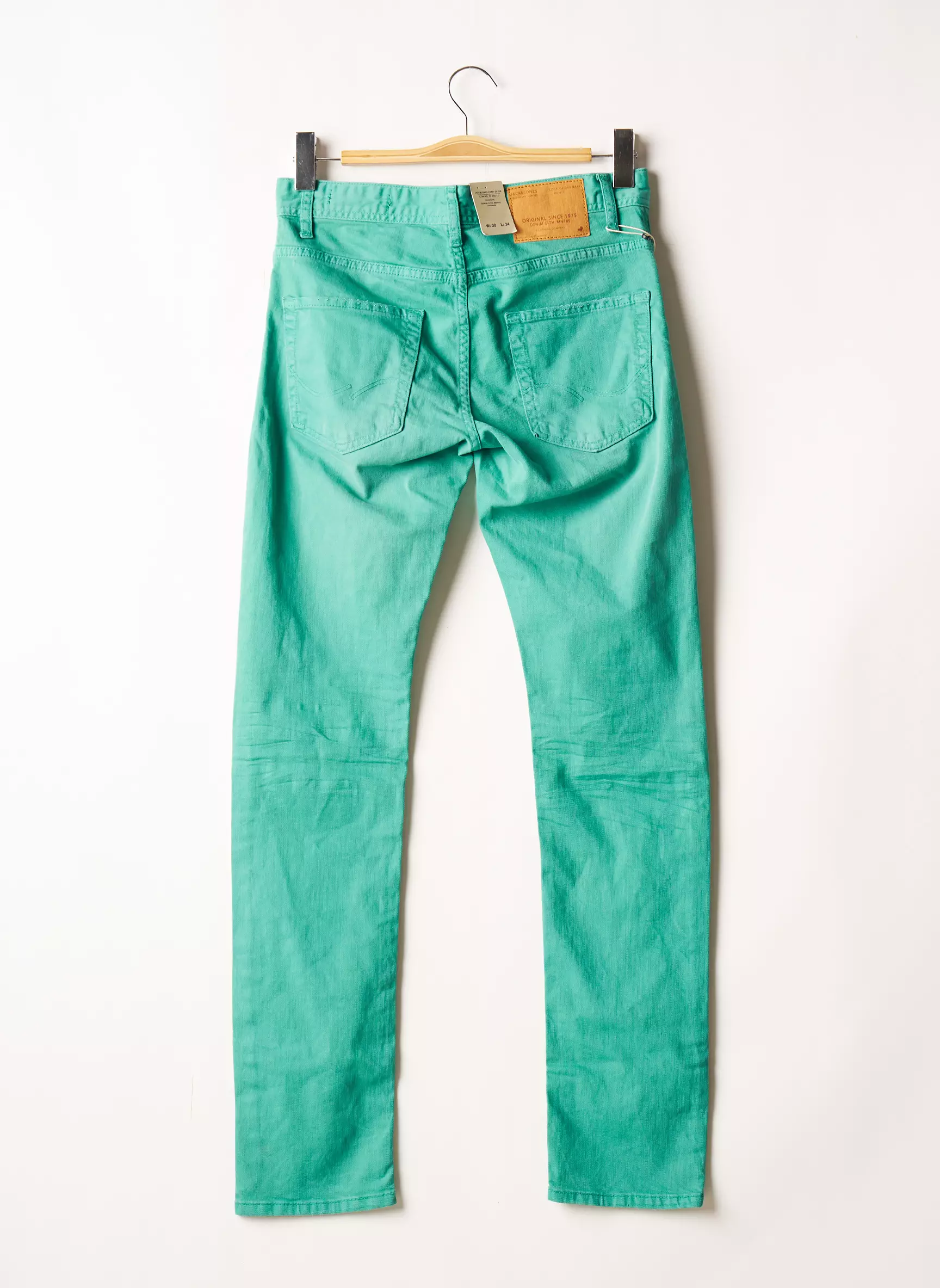 Jack Jones Pantalons Slim Homme couleur vert