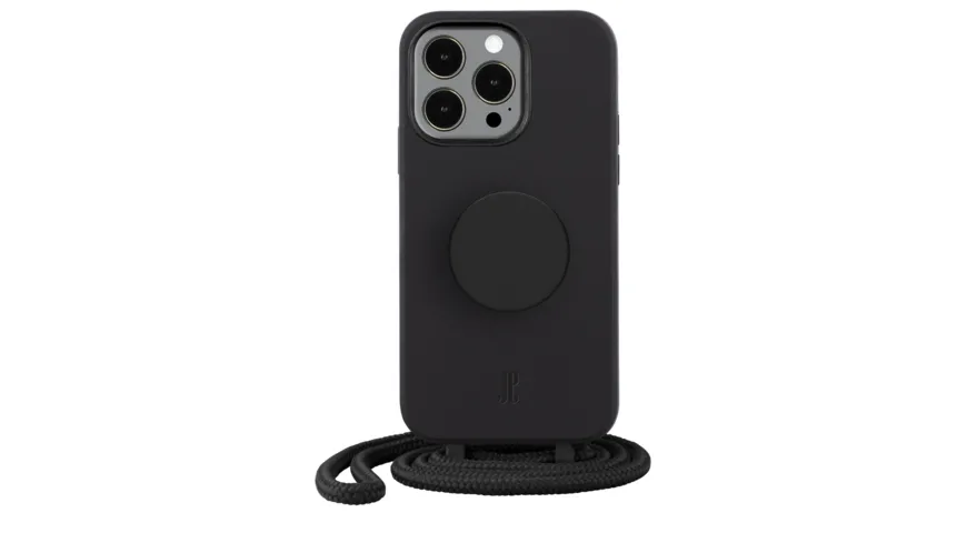 Just Elegance + PopSockets Case f. iPhone 13 Pro Max  Black